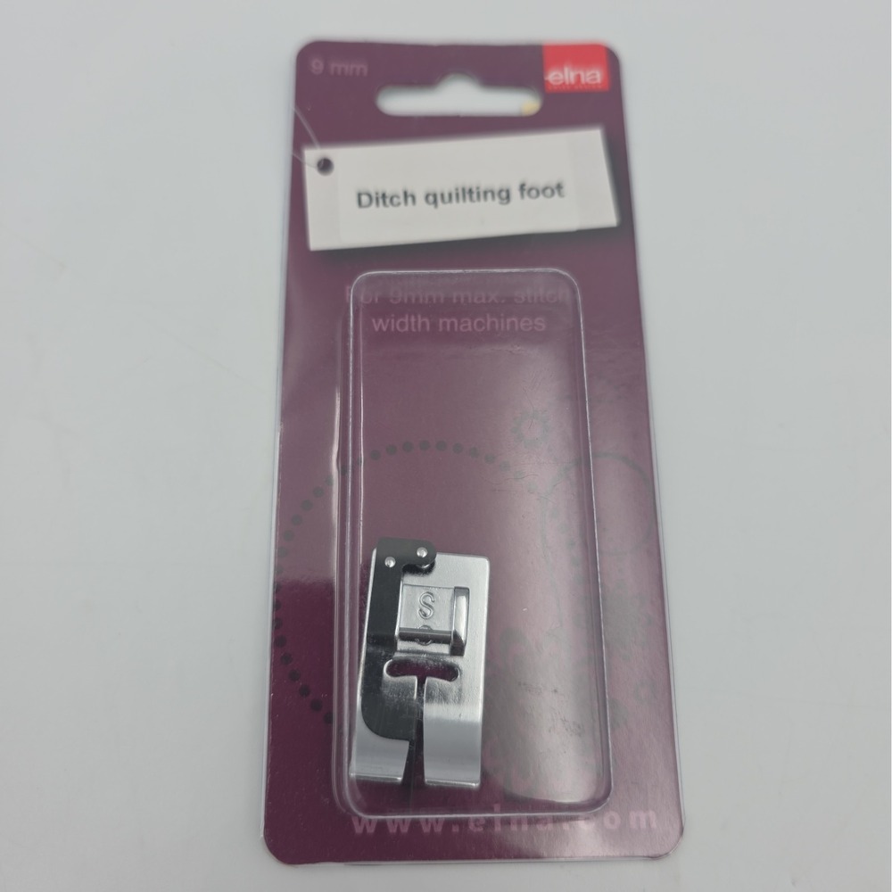Genuine Elna Ditch Quilting Foot for 9mm Part# 202087209, For Janome